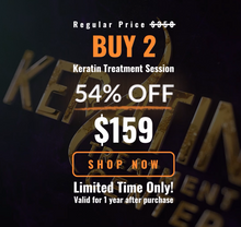 Load image into Gallery viewer, 2 Keratin Treatment Session